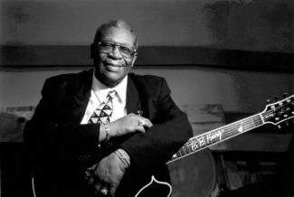 B. B. King mit Lucille