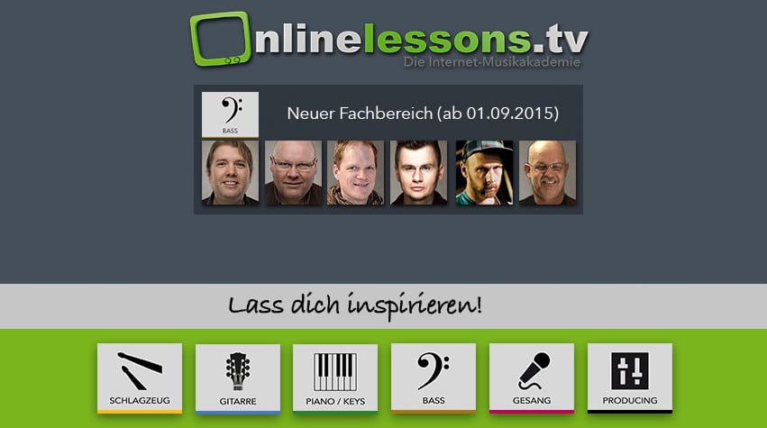 bass bei onlinelessons.tv