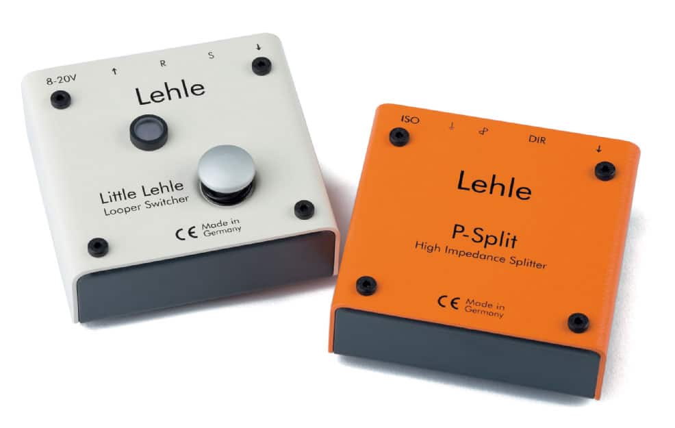 Lehle-Effektgeräte Little Lehle und P-Split II, weiß/orange