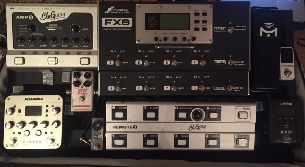 Pedalboard von Bernd Heinrich