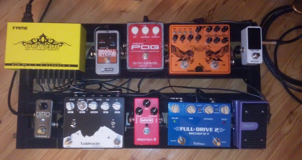 Matthias Bossanyis Pedalboard