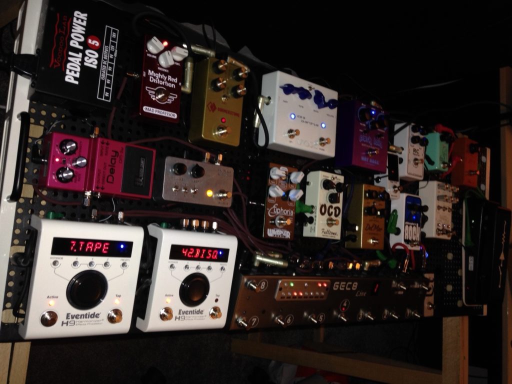 Pedalboard von Roland Stühlinger