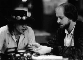 Stevie Ray Vaughan mit Dieter Roesberg