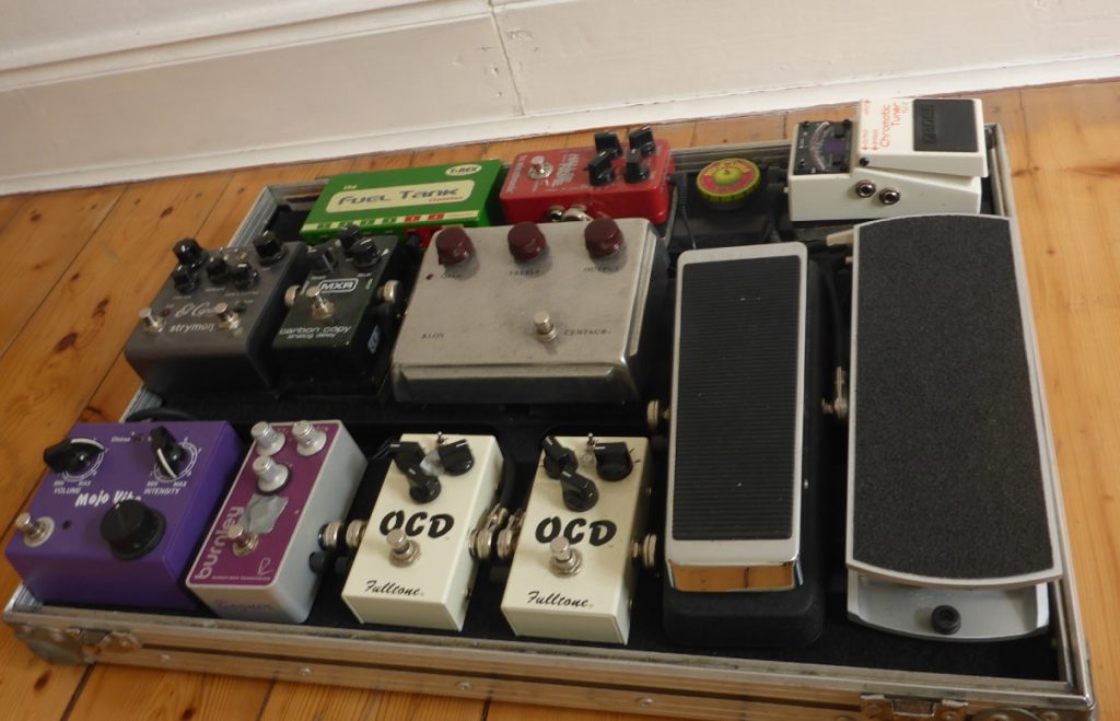 Pedalboard von Cris Capistano