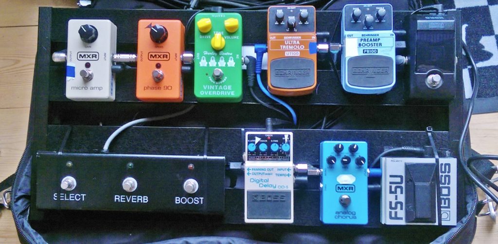 Pedalboard von Rainer Wülbeck