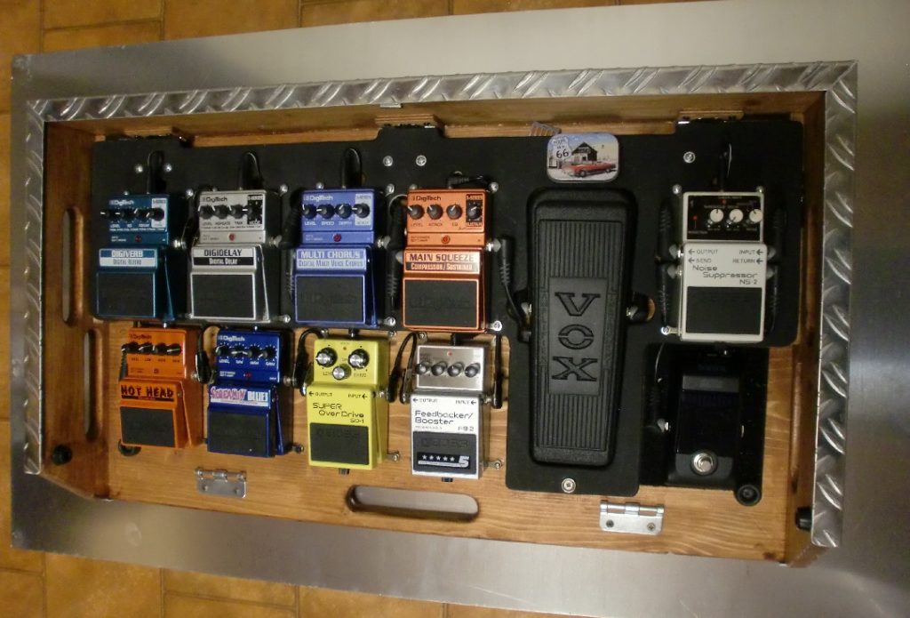 Reinhold Kemmerzells Pedalboard