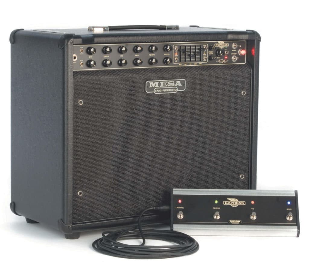 E-Gitarrenkofferverstärker mit Fußschalter von Mesa/Boogie