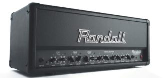 Topteil für E-Gitarre von Randall, schwarz