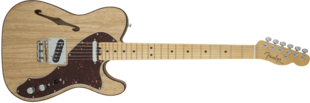 American Elite Telecaster Thinline in Natural