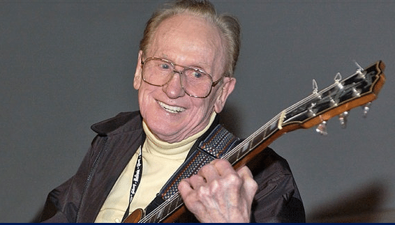 Les Paul mit Gitarre