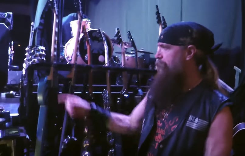 Zakk Wylde zeigt sein gear