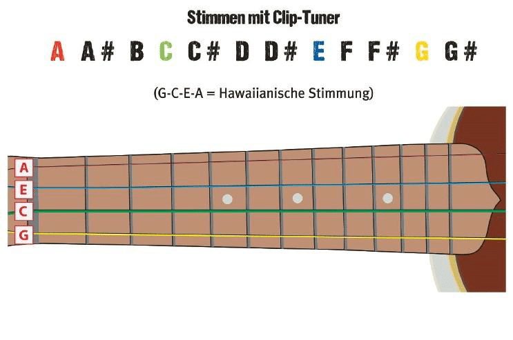 Ukulele Stimmen