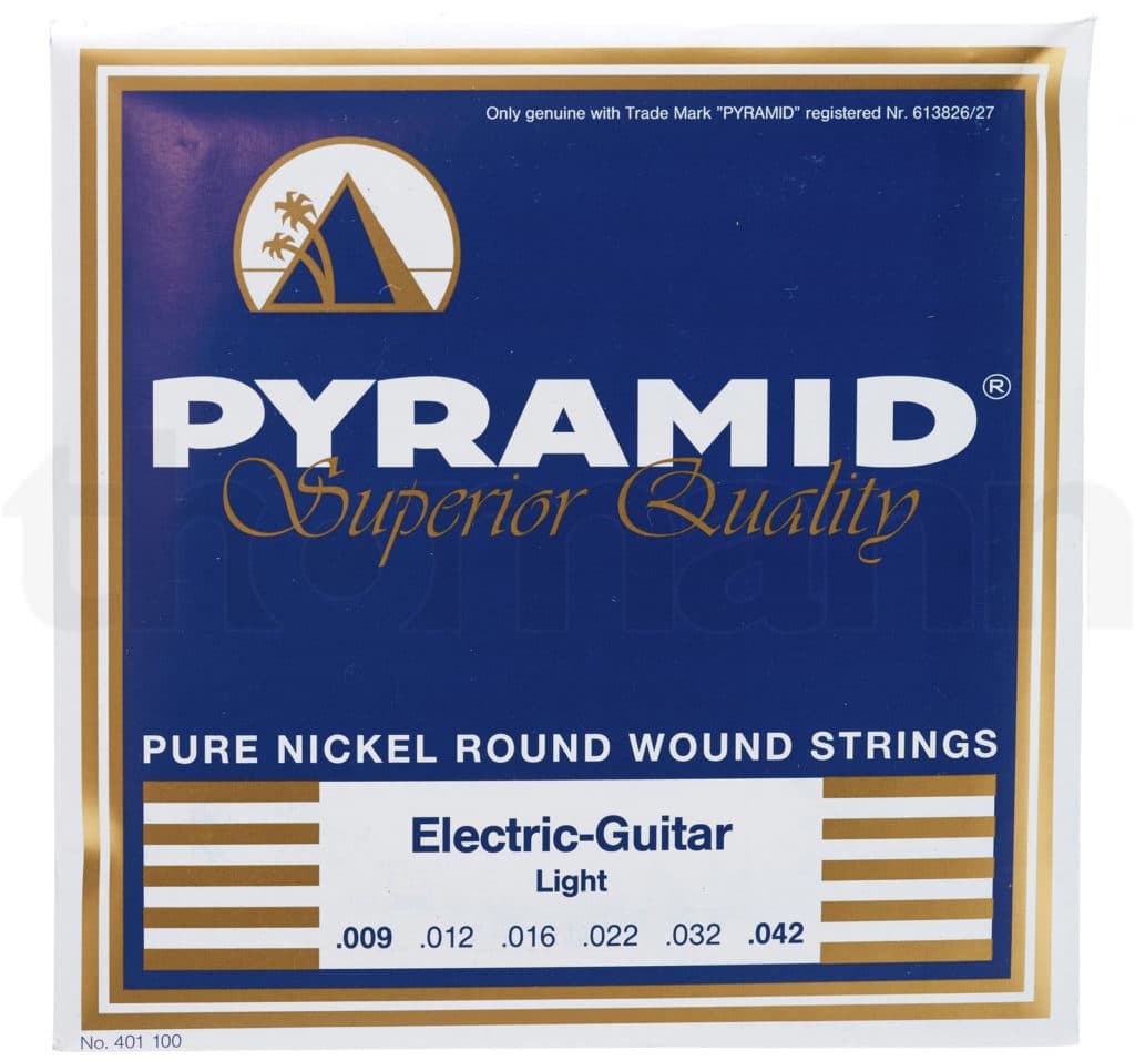 Eine Verpackung der Pyramid Electric-Guitar Saite