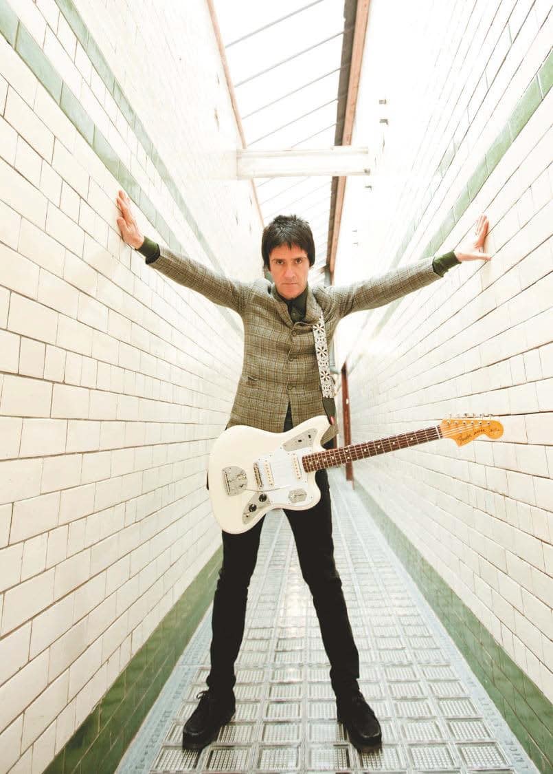 Johnny Marr und Fender Jaguar Signature