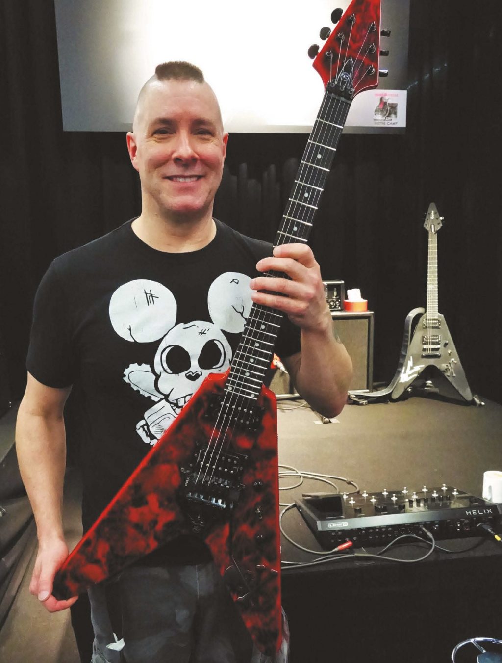 The guitarist of Annihilator