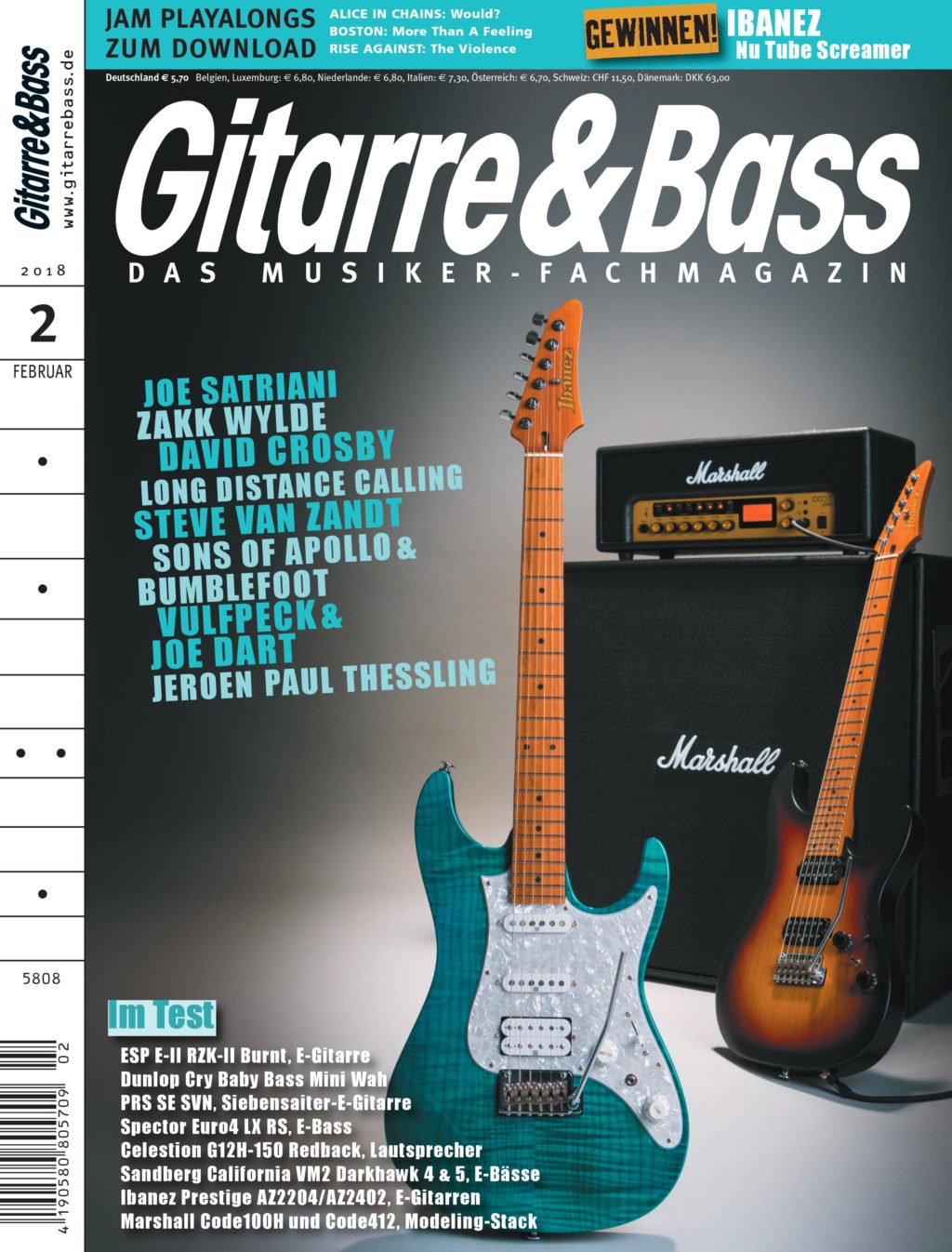 Gitarre & Bass Februar 2018 Ausgabe