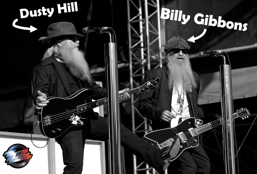 ZZ Top Billy Gibbons und Dusty Hill