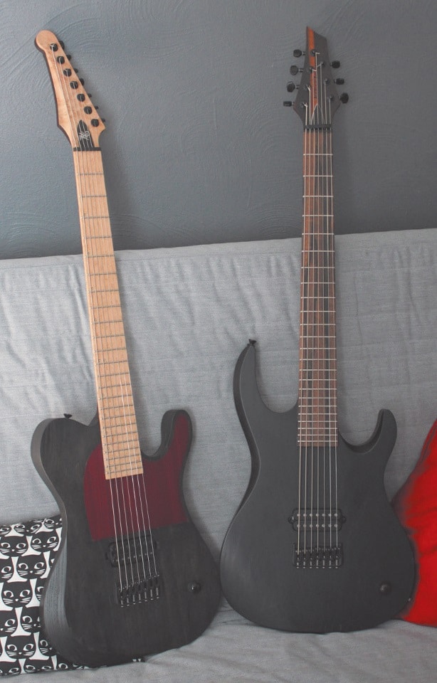 Extended Range Guitars