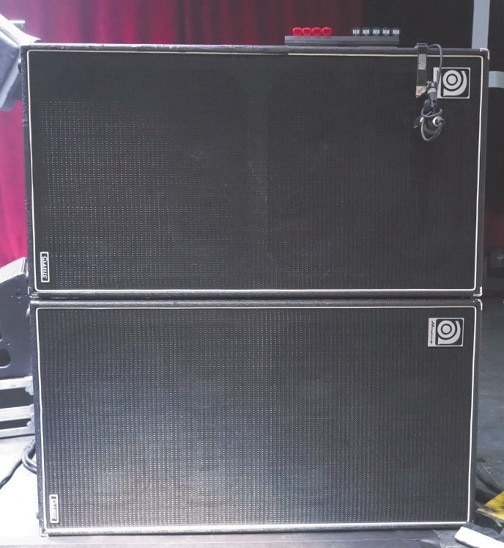 Ampeg 8x10“ Boxen