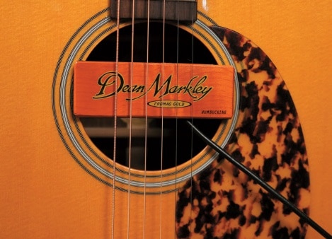 Dean Markley ProMag Gold Schallloch-Pickup