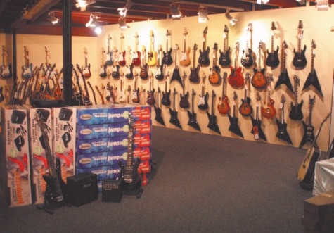 Mehr Lefties geht nicht – das Lefthand Guitar Center hat seit 2012 geöffnet.