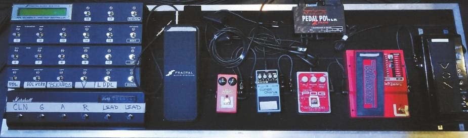 Pedalboard Joe Satriani