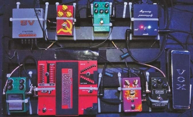 Uli Jon Roth Pedalboard