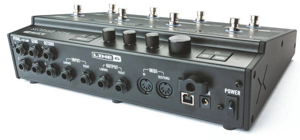 Line 6 HX Effects Rückseite