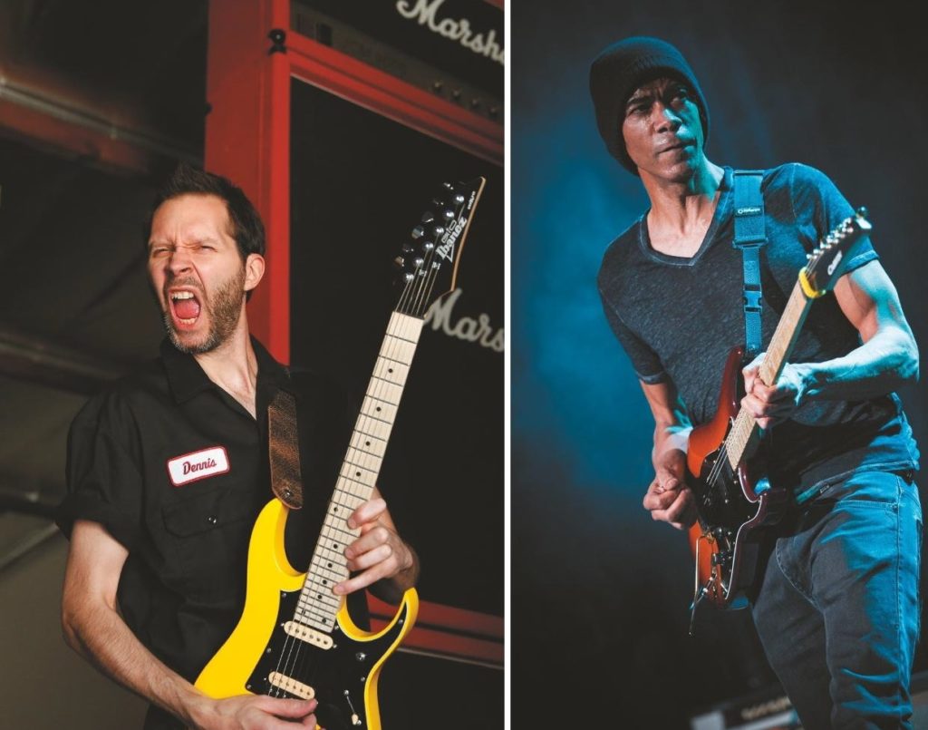 Paul Gilbert und Greg Howe