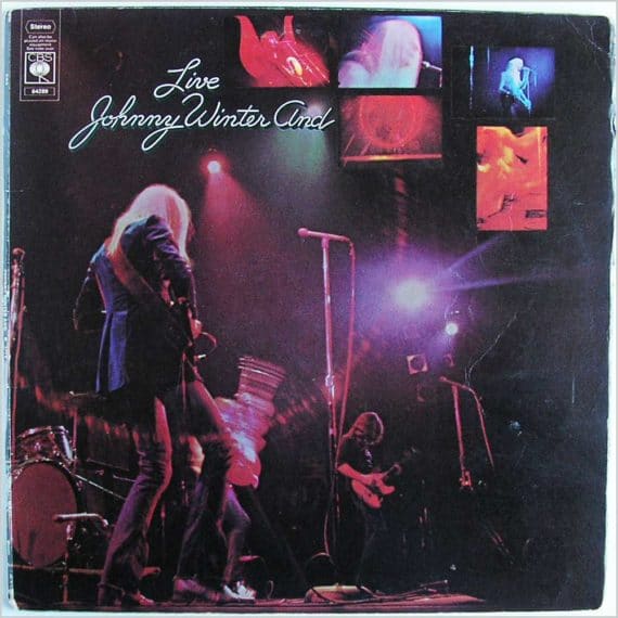 Gibson ES Birthday Johnny Winter Live And 1970 COVER