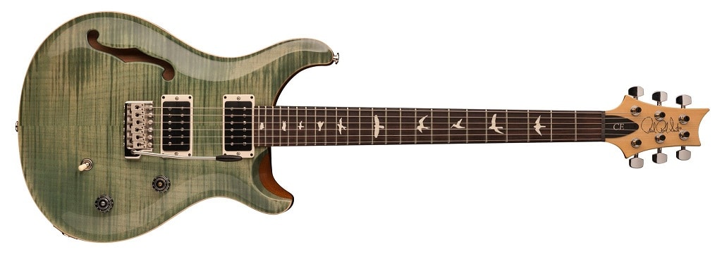 PRS CE 24 Semi Hollow Trampas Green