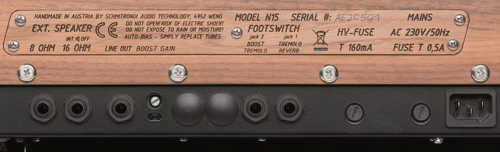 Nepomuk Amplification 15 Ltd. Edition