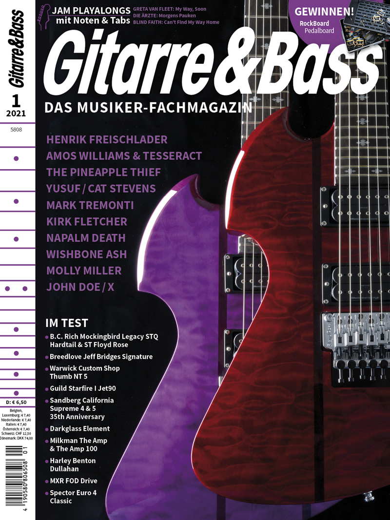 Produkt: Gitarre & Bass 1/2021 Digital