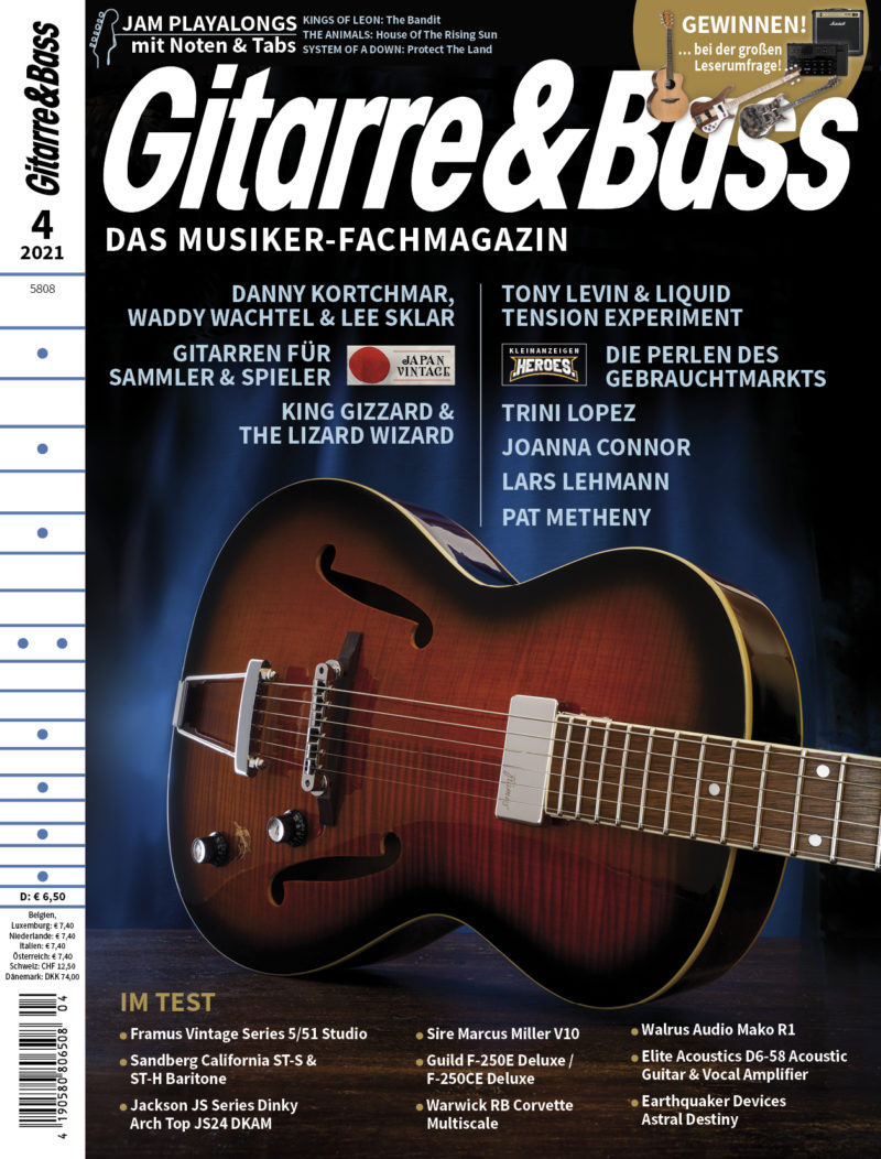 Produkt: Gitarre & Bass 4/2021 Digital