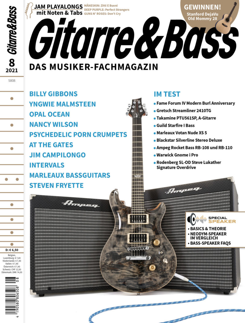 Produkt: Gitarre & Bass 8/2021 Digital