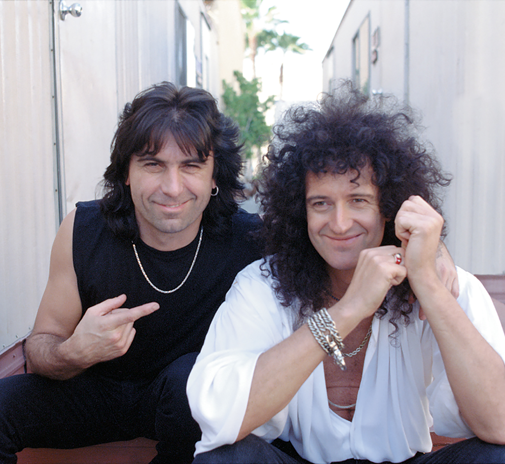 Brian May und Cozy Powell