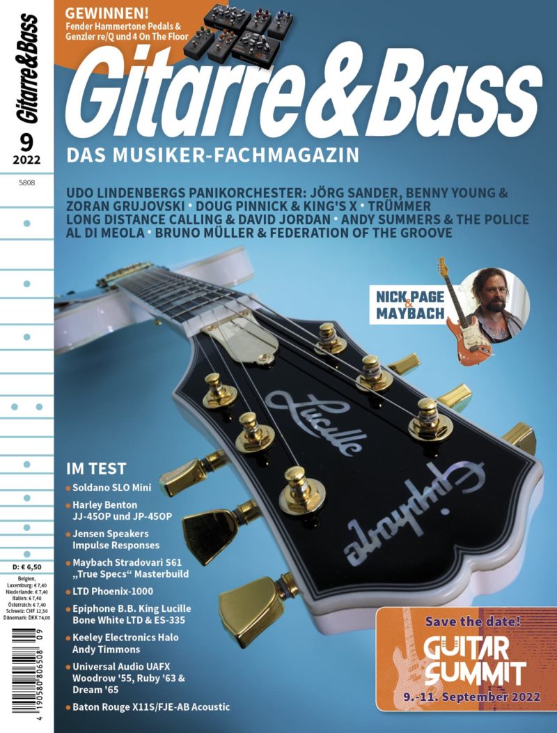 Produkt: Gitarre & Bass 9/2022 Digital