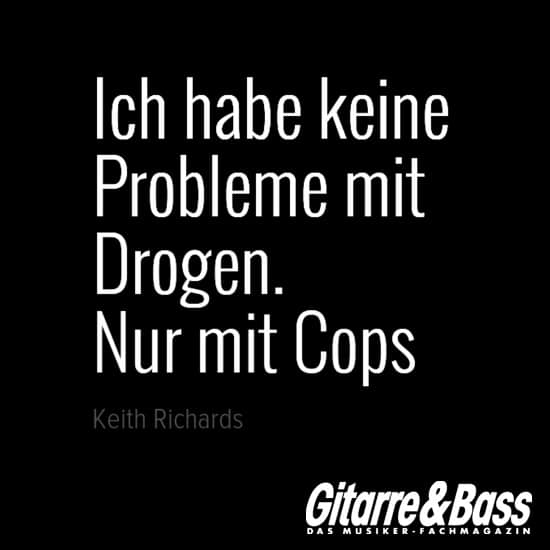 Keith Richards Beste Zitate Gitarre Bass