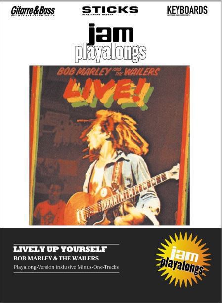 Bob Marley And The Wailers Playalong Lively Up Yourself Gitarre Bass