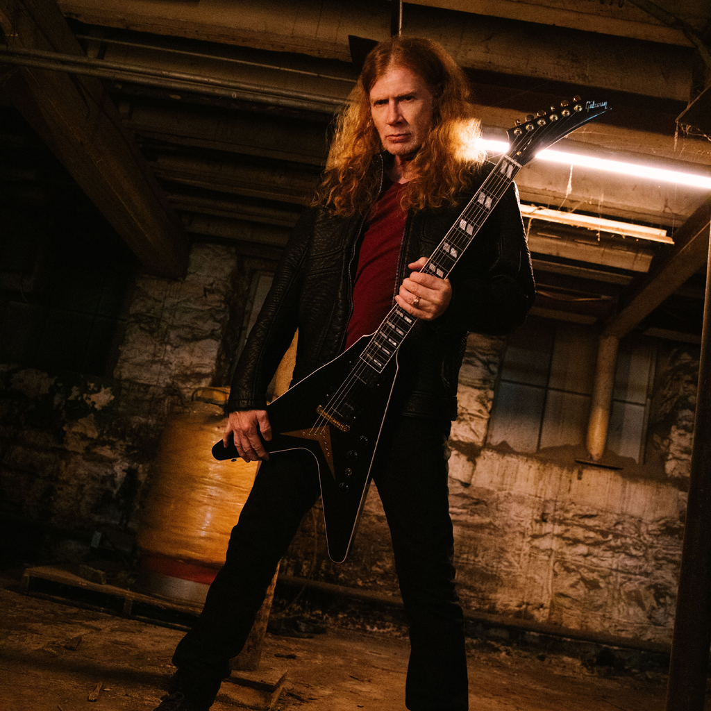 Die Geruchte Stimmen Gibson Schliesst Partnerschaft Mit Dave Mustaine Gitarre Bass